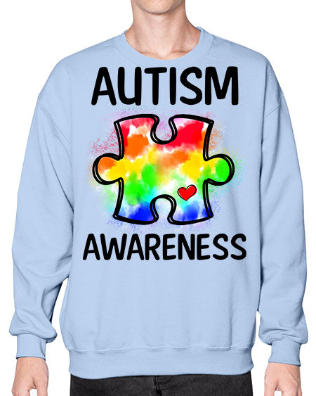 autism awareness - autism- Sweatshirt - Crew