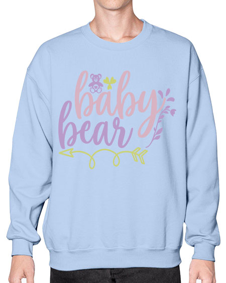 baby bear 17# - bears - animals- Sweatshirt - Crew