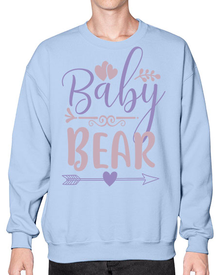 baby bear 7# - bears - animals- Sweatshirt - Crew