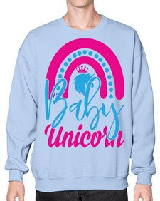 baby unicorn 13# - unicorn- Sweatshirt - Crew