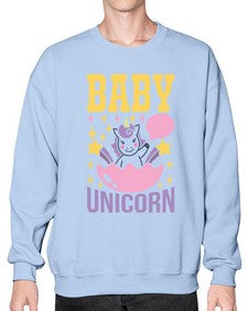 baby unicorn 18# - unicorn- Sweatshirt - Crew