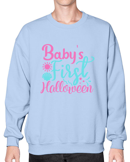 babys first halloween Style 39# - baby- Sweatshirt - Crew