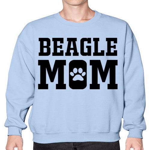 beagle mom 54# - dogs- Sweatshirt - Crew