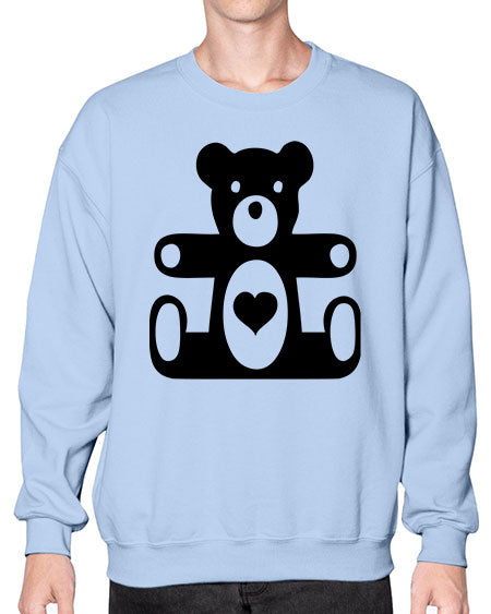 bear with heart 47# - bears - animals- Sweatshirt - Crew