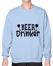 beer drinker 46# - beer- Sweatshirt - Crew