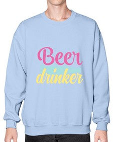 beer drinker 47# - beer- Sweatshirt - Crew