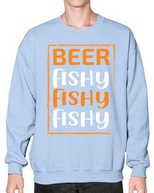 beer fishy fishy fishy 645# - beer- Sweatshirt - Crew