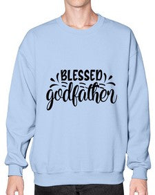 blessed godfather 101# - god parent- Sweatshirt - Crew