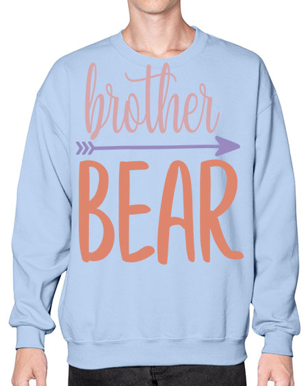 brother bear 73# - bears - animals- Sweatshirt - Crew