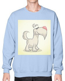 cartoon dog 2# - cartoon animals- Sweatshirt - Crew