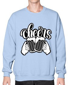 cheers 722# - beer- Sweatshirt - Crew