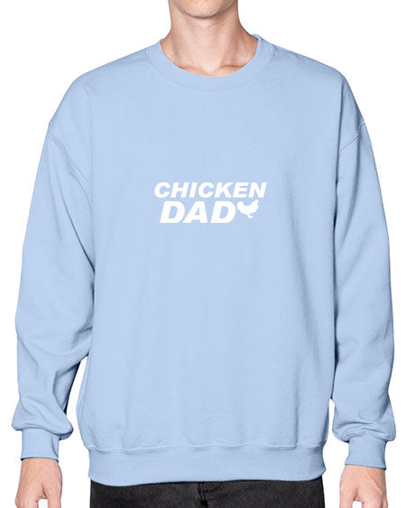 chicken dad 452# - chicken- Sweatshirt - Crew