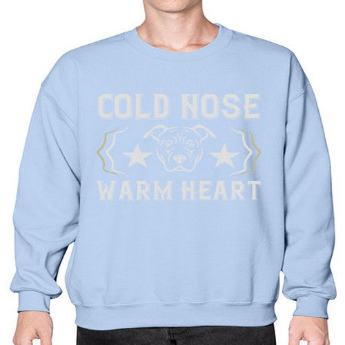 cold nose warm heart Style 48# - dogs- Sweatshirt - Crew
