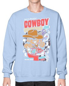 cowboy crunchies 346# - western- Sweatshirt - Crew