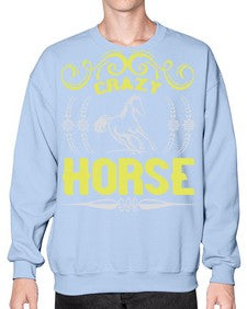 crazy horse Style 9# - horse- Sweatshirt - Crew