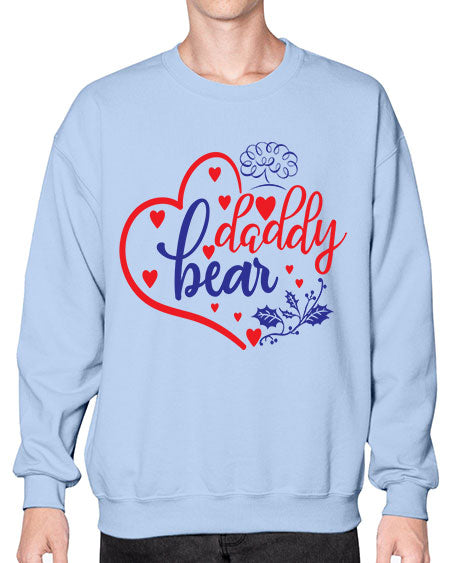daddy bear 83# - bears - animals- Sweatshirt - Crew