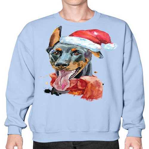 dog hat 106# - dogs- Sweatshirt - Crew