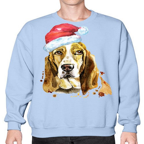 dog hat 108# - dogs- Sweatshirt - Crew