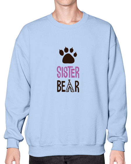 don t wake the bear 1# - bears - animals- Sweatshirt - Crew