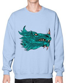 dragon 186# - dragon- Sweatshirt - Crew