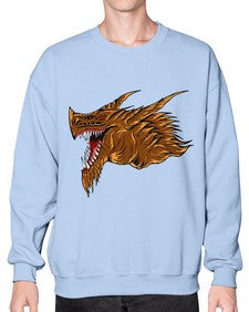 dragon 187# - dragon- Sweatshirt - Crew