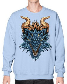 dragon 189# - dragon- Sweatshirt - Crew