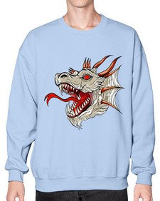 dragon 191# - dragon- Sweatshirt - Crew