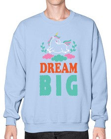 dream big 102# - unicorn- Sweatshirt - Crew