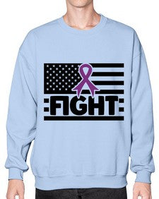 fight 145# - alzheimers- Sweatshirt - Crew