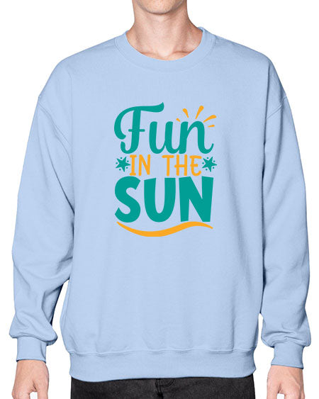 fun in the sun Style 103# - summer- Sweatshirt - Crew
