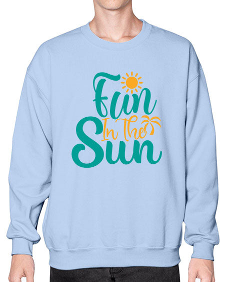 fun in the sun Style 104# - summer- Sweatshirt - Crew
