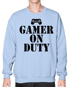 gamer on duty 89# - video games- Sweatshirt - Crew