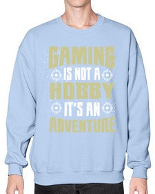 gaming is not a hobby 98# - video games- Sweatshirt - Crew