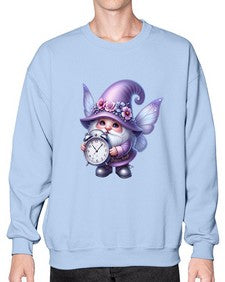 gnome with butterfly 23# - gnome- Sweatshirt - Crew