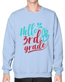 hallo third grade 231# - third grade- Sweatshirt - Crew
