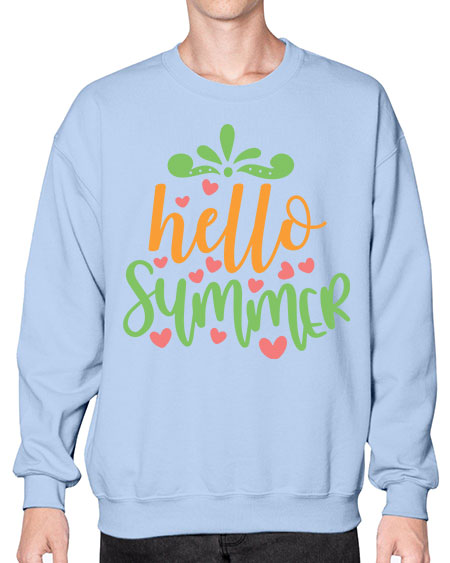 hello summer 97# - summer- Sweatshirt - Crew
