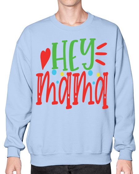 hey mama Style 16# - autism- Sweatshirt - Crew