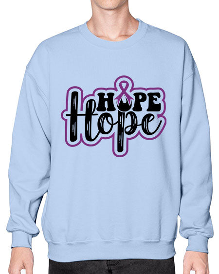 hope 164# - alzheimers- Sweatshirt - Crew
