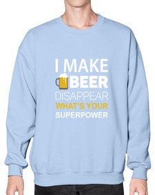 i make beer 1145# - beer- Sweatshirt - Crew