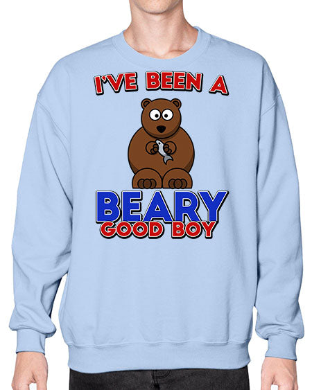 ive been a beary good boy 153# - bears - animals- Sweatshirt - Crew