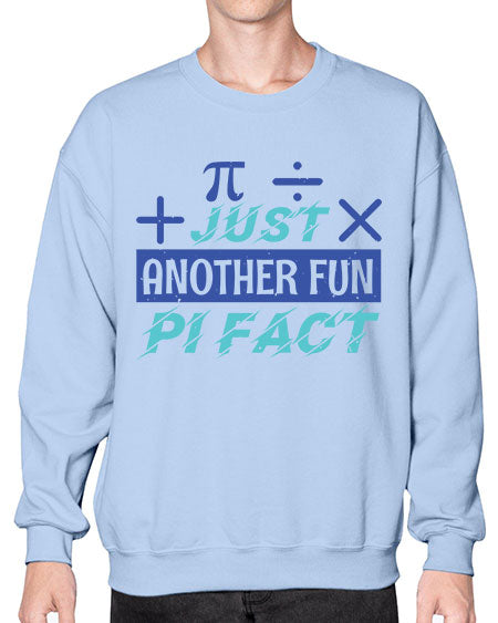 just another fun pi fact 25# - pi- Sweatshirt - Crew