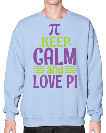 keep calm and love pi 27# - pi- Sweatshirt - Crew