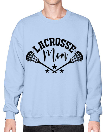 lacrosse mom 9# - lacrosse- Sweatshirt - Crew