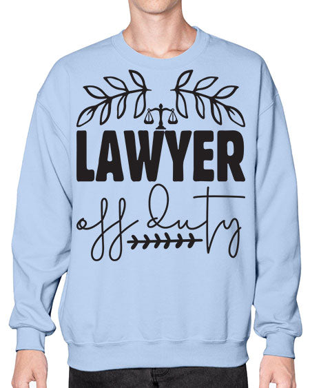 lawyer off duty 1041# - lawyer- Sweatshirt - Crew