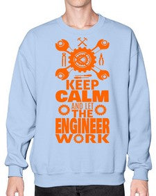 let the engineer do 1048# - engineer- Sweatshirt - Crew