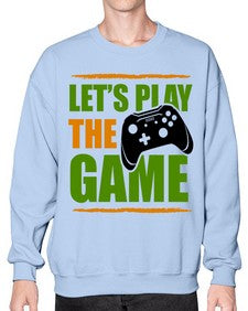 lets play the game 136# - video games- Sweatshirt - Crew