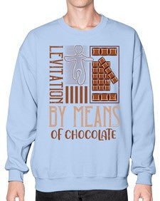 levitation by means of chocolate 307# - chocolate- Sweatshirt - Crew