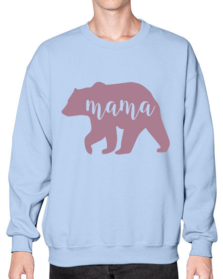 mama bear 175# - bears - animals- Sweatshirt - Crew