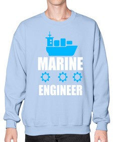 marine engineer 1086# - engineer- Sweatshirt - Crew