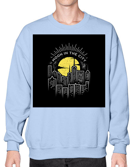 mooninthecity 2# - moon- Sweatshirt - Crew